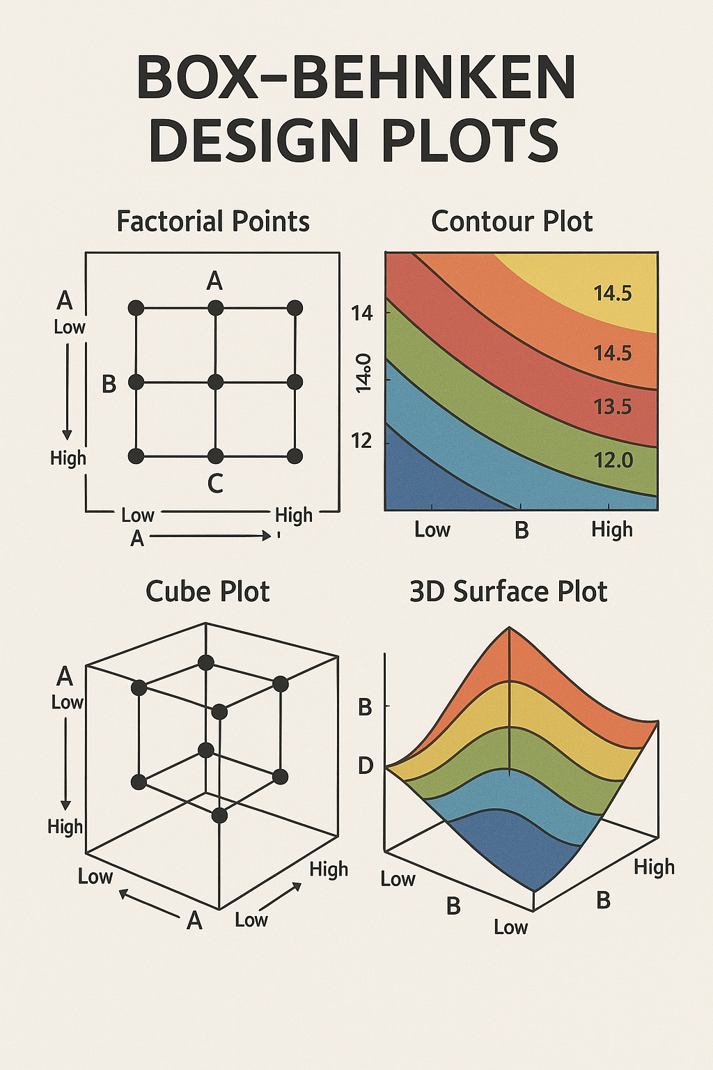 Box-Behnken Designs explained